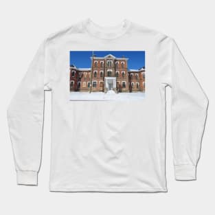 Old Asylum and blue Long Sleeve T-Shirt